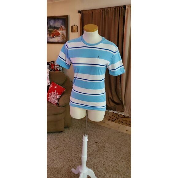 VINTAGE BOYS TOMMY HILFIGER TSHIRT - Picture 1 of 3
